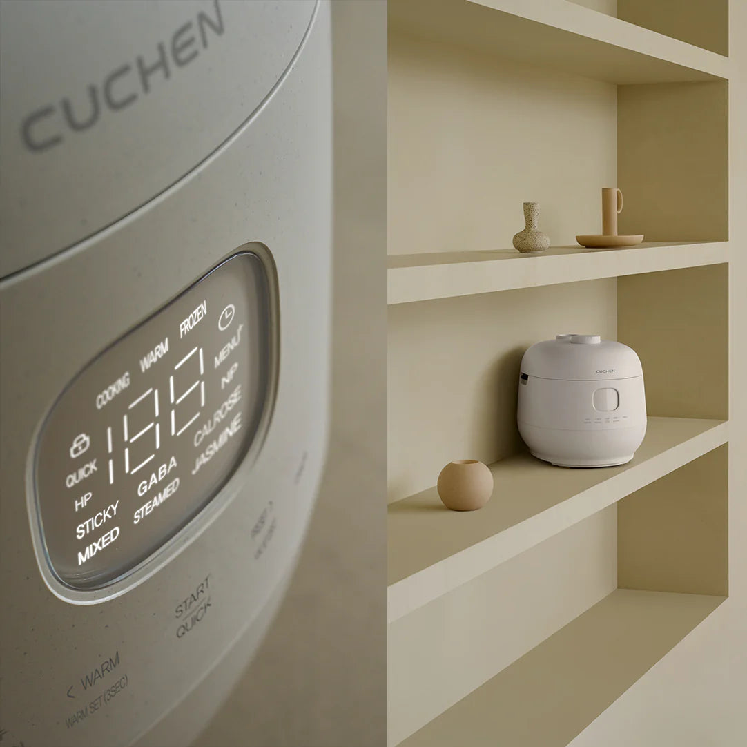 Cuchen IH Dual Pressure Full Stainless Rice Cooker 10 Cup CRH-TWS1010PWUS