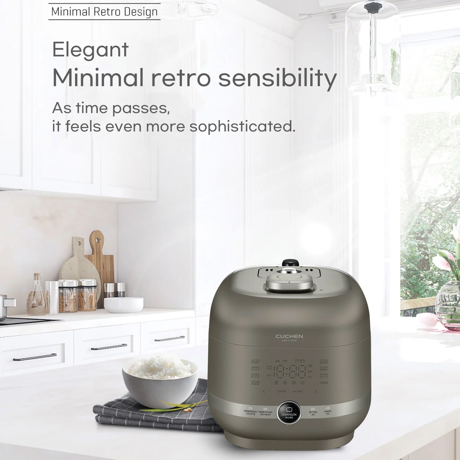 Cuchen IH Pressure Rice Cooker 6 Cup CJH-PM0601iPUS - Cuchen US