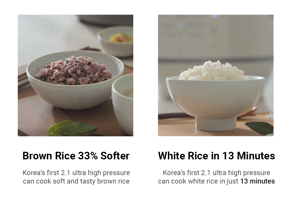 Cuchen 121°C IH Pressure Rice Cooker CRT-RPK0641MUS - Cuchen US