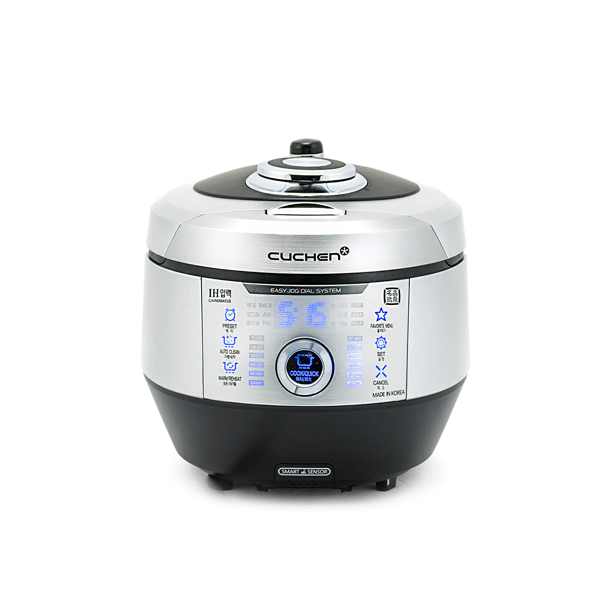 Cuchen IH Pressure Rice Cooker CJH-PA0604iC (6-Cup) - Cuchen US