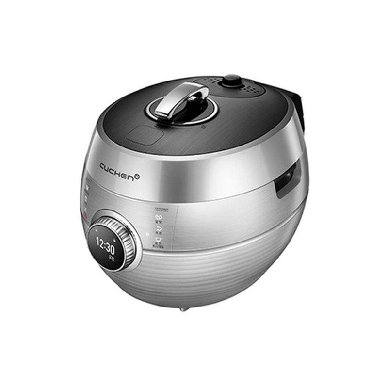 Cuchen IR Pressure Rice Cooker Meejak CJH-PH0610RCW (6-Cup) | CJH-PH1000RCW (10-Cup) Silver - Cuchen US