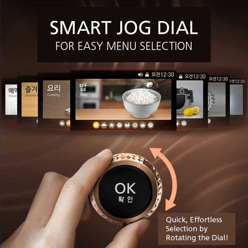 Cuchen IH Pressure Rice Cooker CJH-PA0604iC (6-Cup) CJH-PA1002iC (10-Cup) - Cuchen US