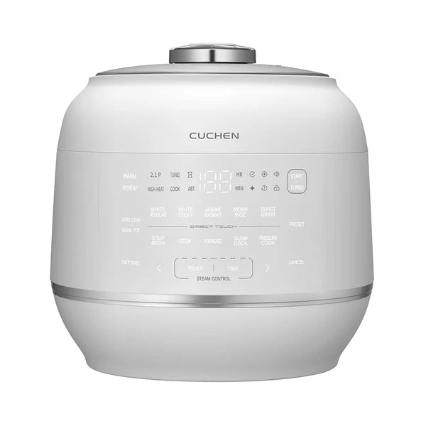 Cuchen Auto Dual Pressure Rice Cooker Full Stainless Inner Pot 10 Cup CRT-RPD1010IEWUS - Cuchen US