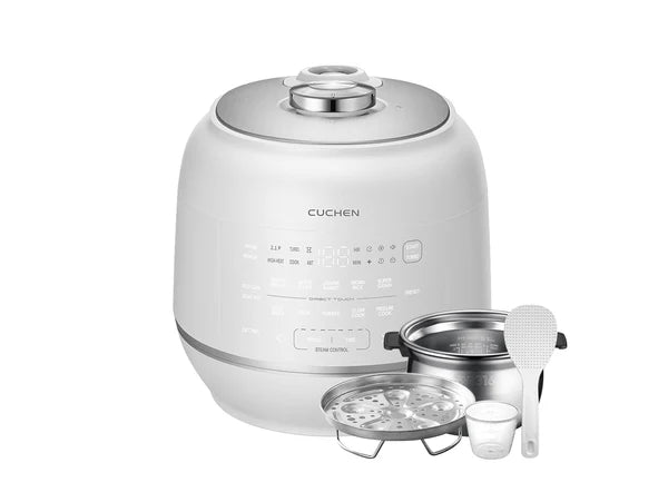 Cuchen Auto Dual Pressure Rice Cooker Full Stainless Inner Pot 10 Cup CRT-RPD1010IEWUS - Cuchen US