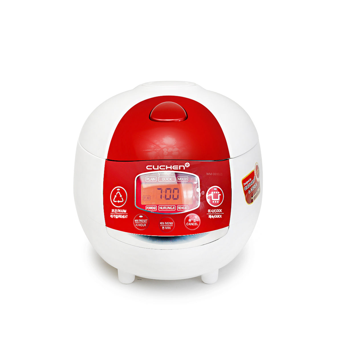 WM-0610 (6Cup), Micom Rice Cooker - Cuchen US