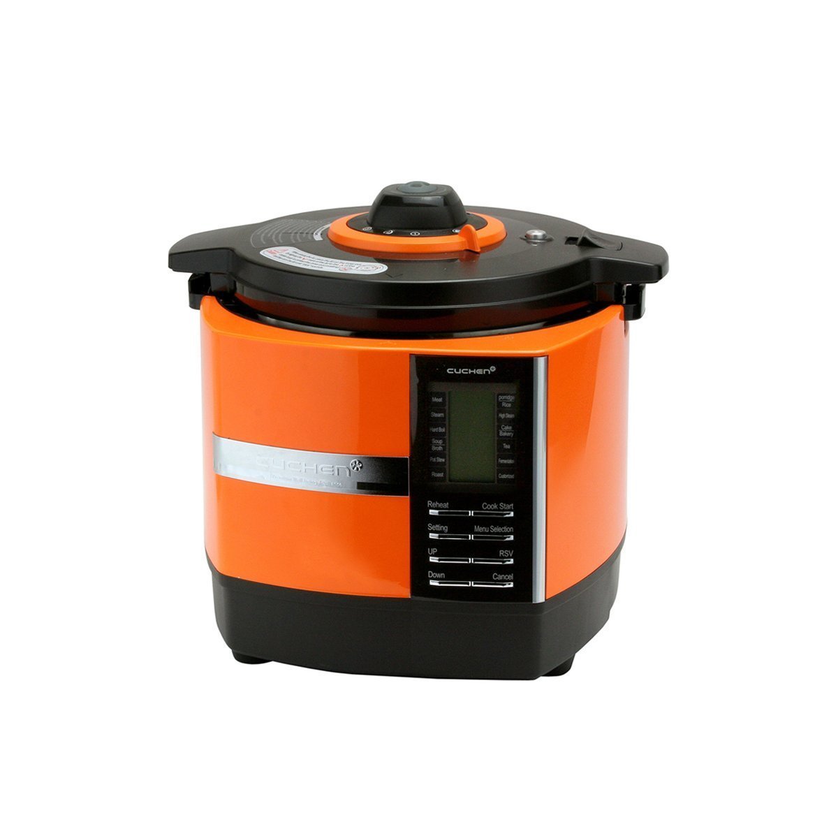 Cuchen Smart Multi Pressure Rice Cooker CK-P181/O (6Cup) Orange - Cuchen US